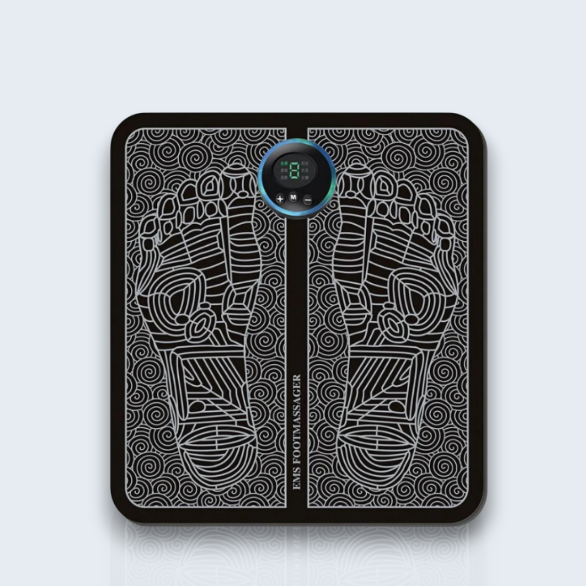 B&B EMS Foot Massager Mat – Electric Muscle Stimulation with Adjustable Intensity