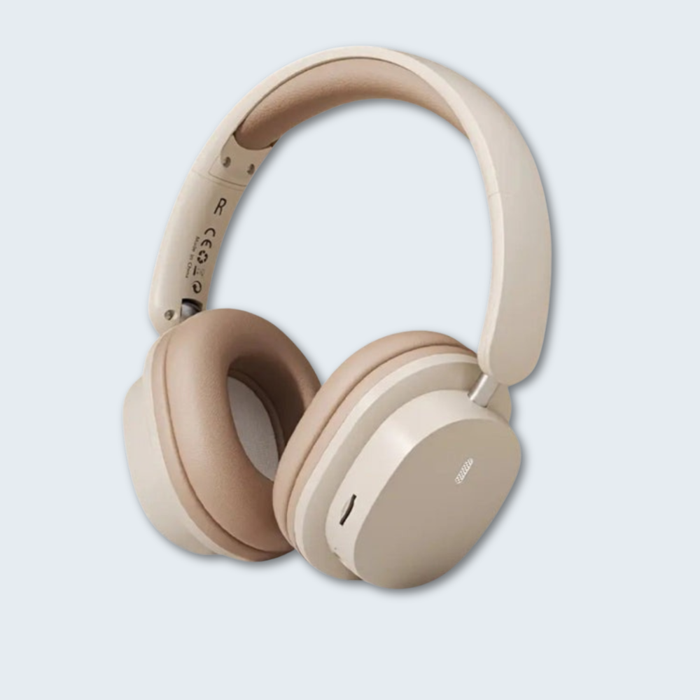 B&B Wireless Over-Ear Headphones – Active Noise Cancelling, Bluetooth & 30H Battery Life