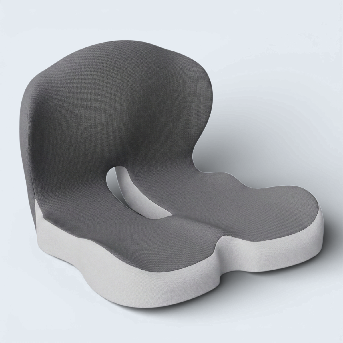 B&B Ergonomic Memory Foam Seat Cushion – Contoured Sitting Support
