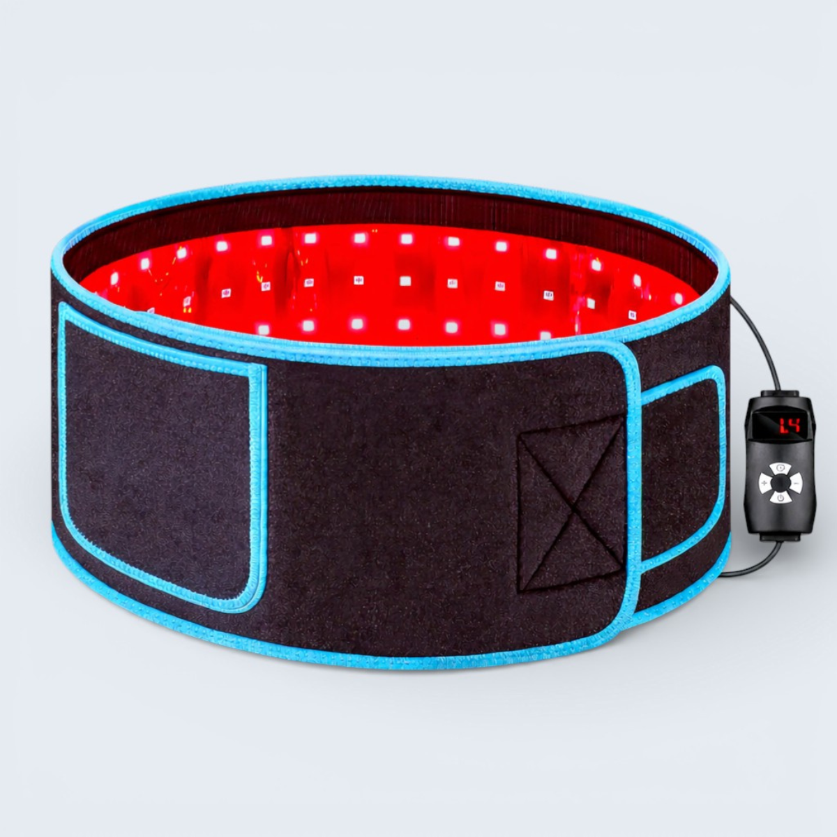 B&B LED Light Therapy Belt – Red & Near-Infrared Waist Wrap for Home Wellness