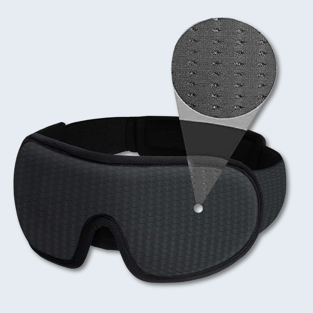 B&B Premium 3D Sleep Mask — Total Darkness for Deeper Rest