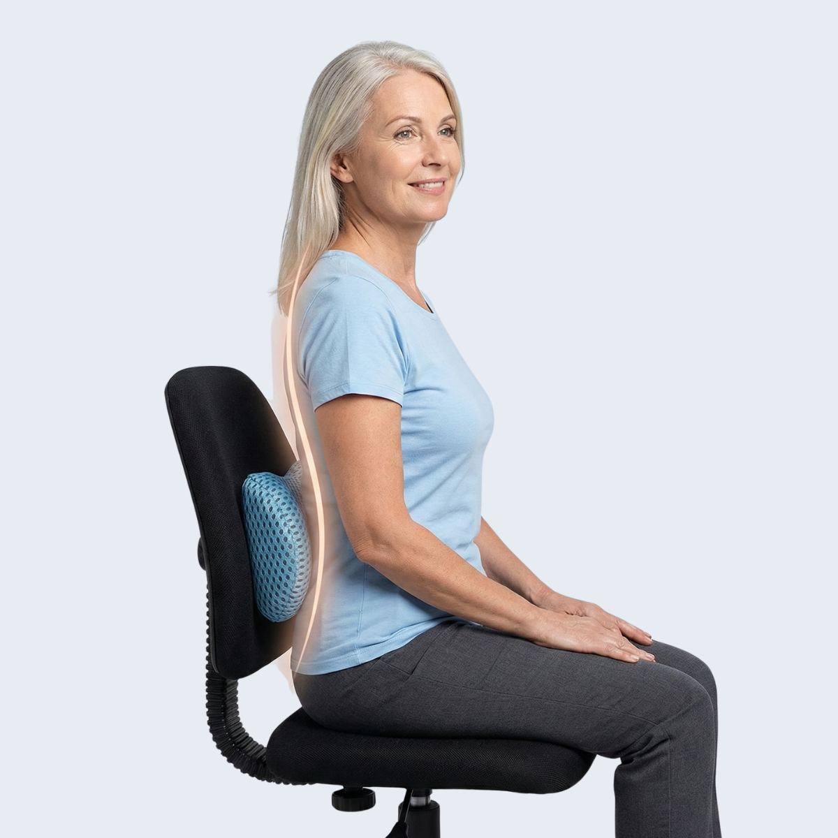 B&B Lumbar Support Memory Foam Cushion
