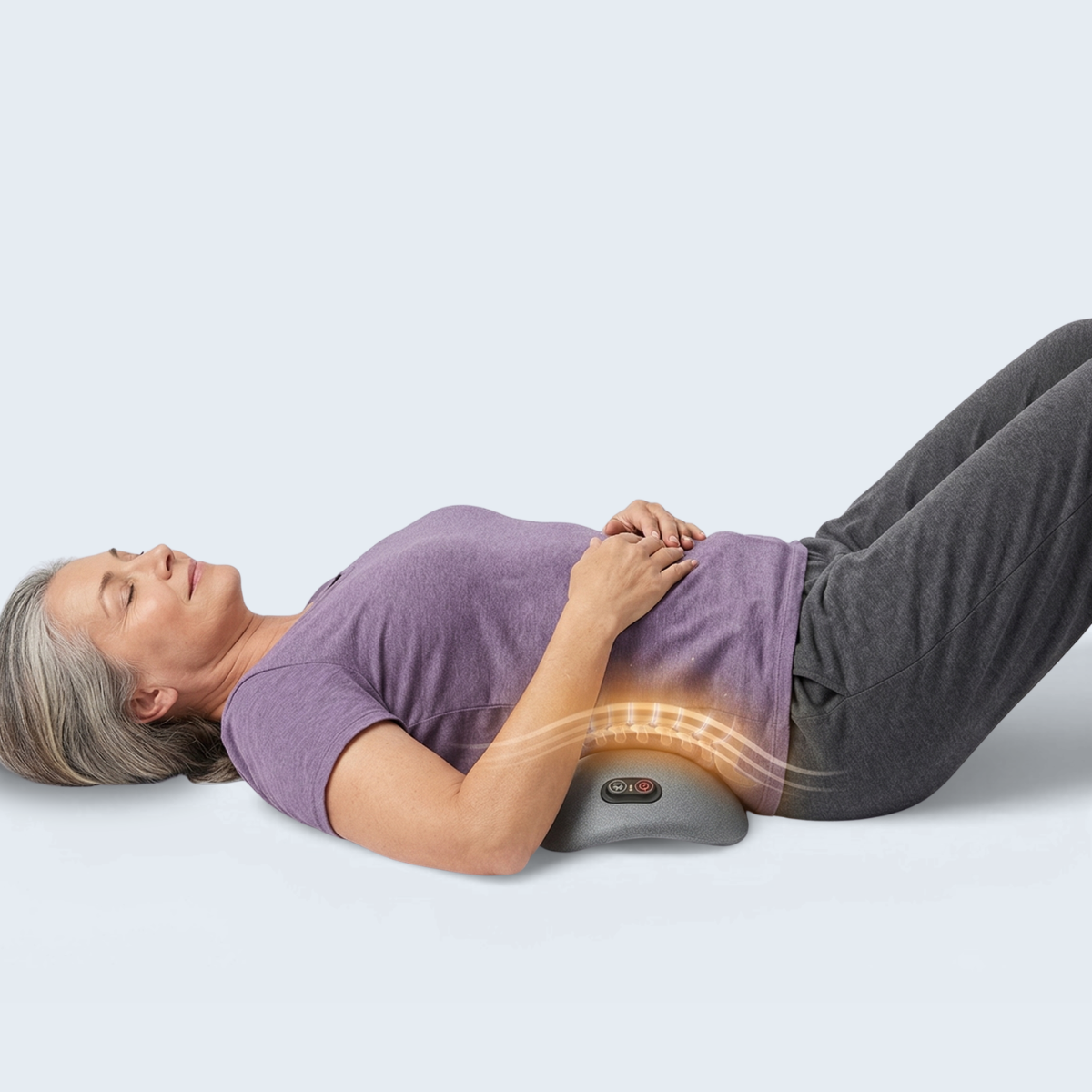 B&B Back Relief Massager | Heat, Traction & Deep Tissue Support for Back Pain