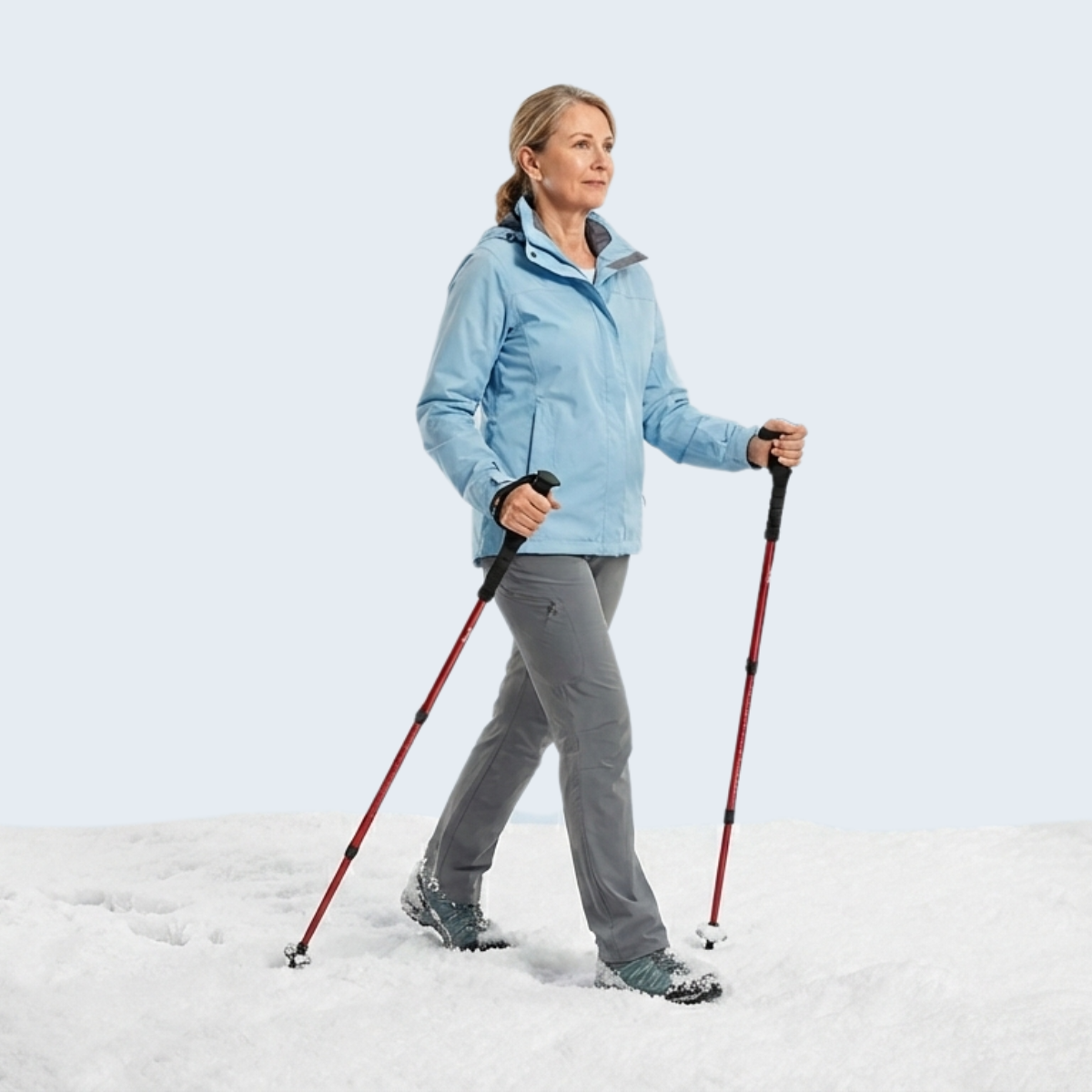 B&B Adjustable Folding Walking Poles | Nordic walking sticks