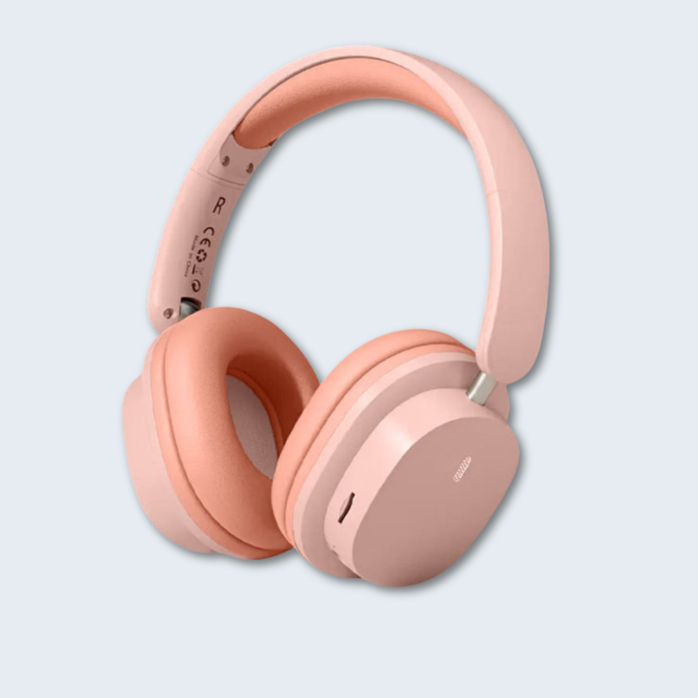 B&B Wireless Over-Ear Headphones – Active Noise Cancelling, Bluetooth & 30H Battery Life