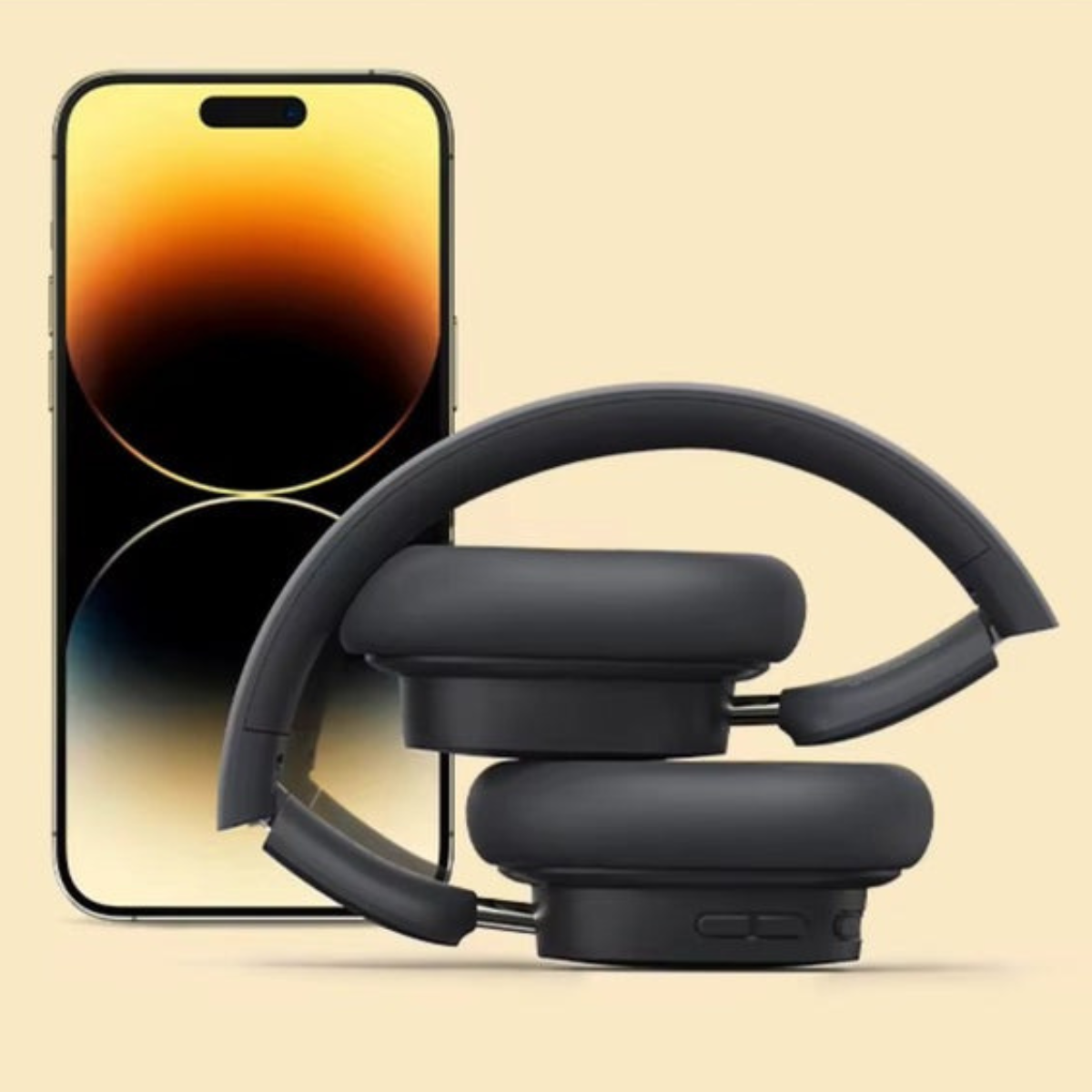 B&B Wireless Over-Ear Headphones – Active Noise Cancelling, Bluetooth & 30H Battery Life