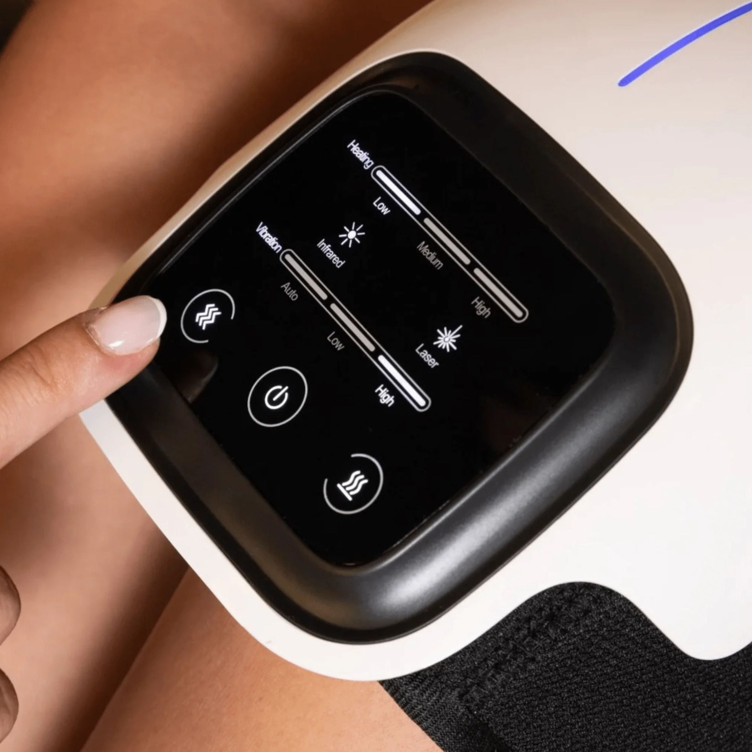 B&B Smart Knee Comfort Massager with Heat & Red Light