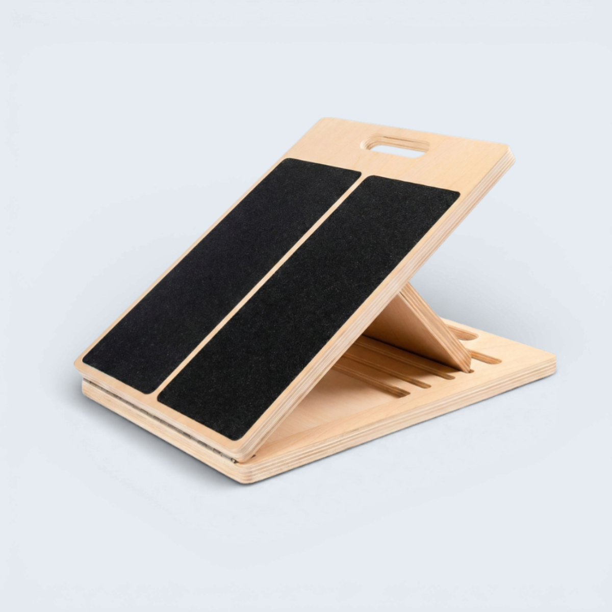 B&B Adjustable Calf Stretch Board – Non-Slip Slant Board for Home Rehab