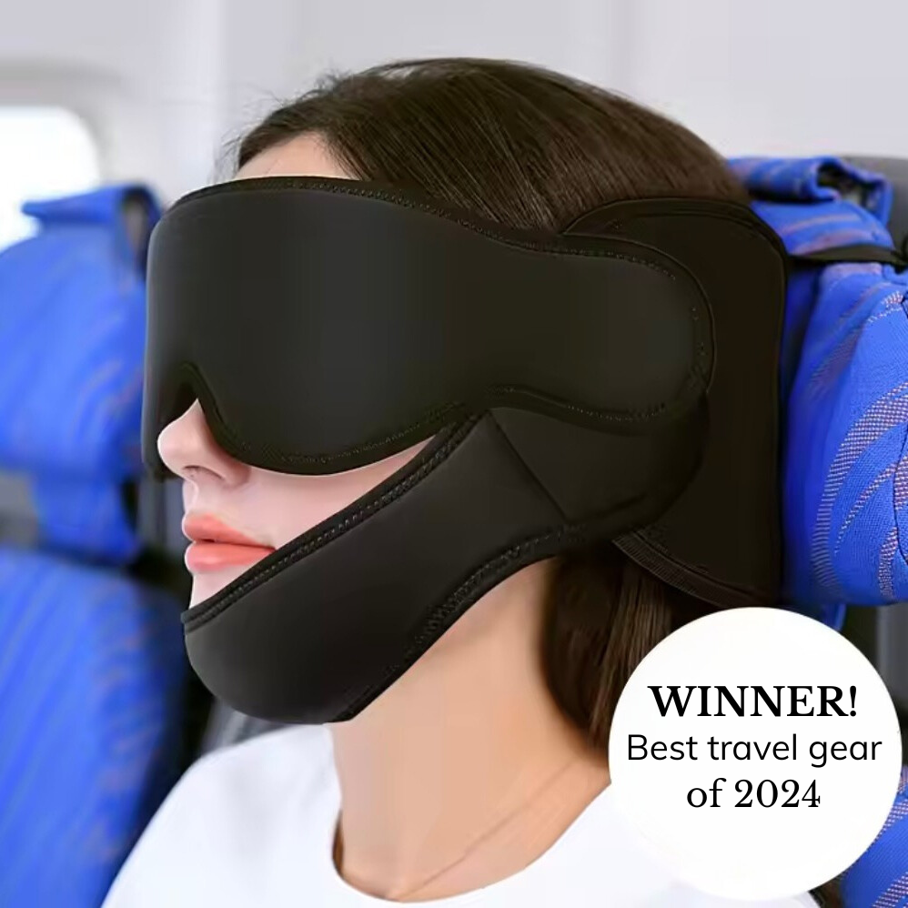 Head support sleep mask