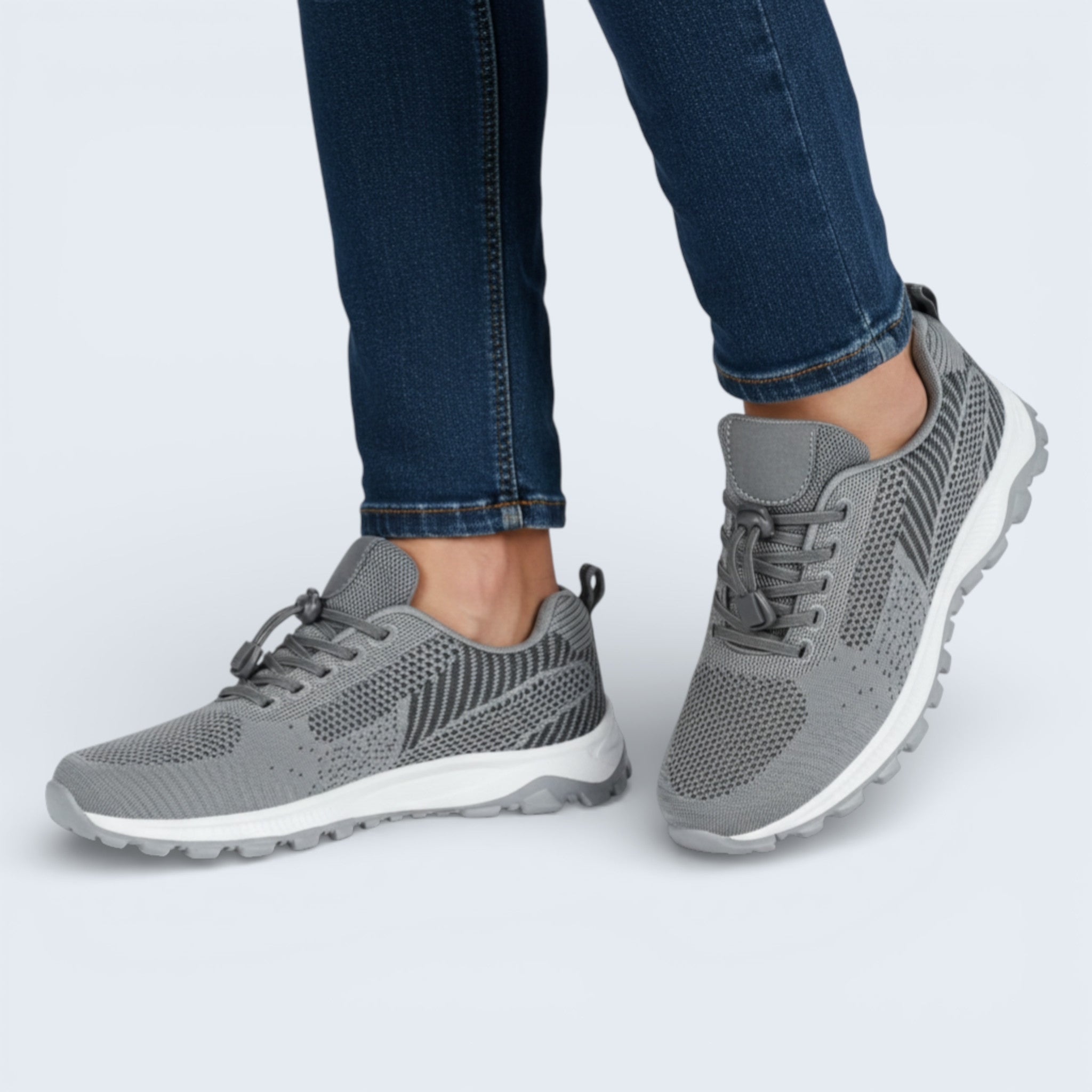 B&B Easy-On Walking Trainers – Lightweight, Breathable & Cushioned