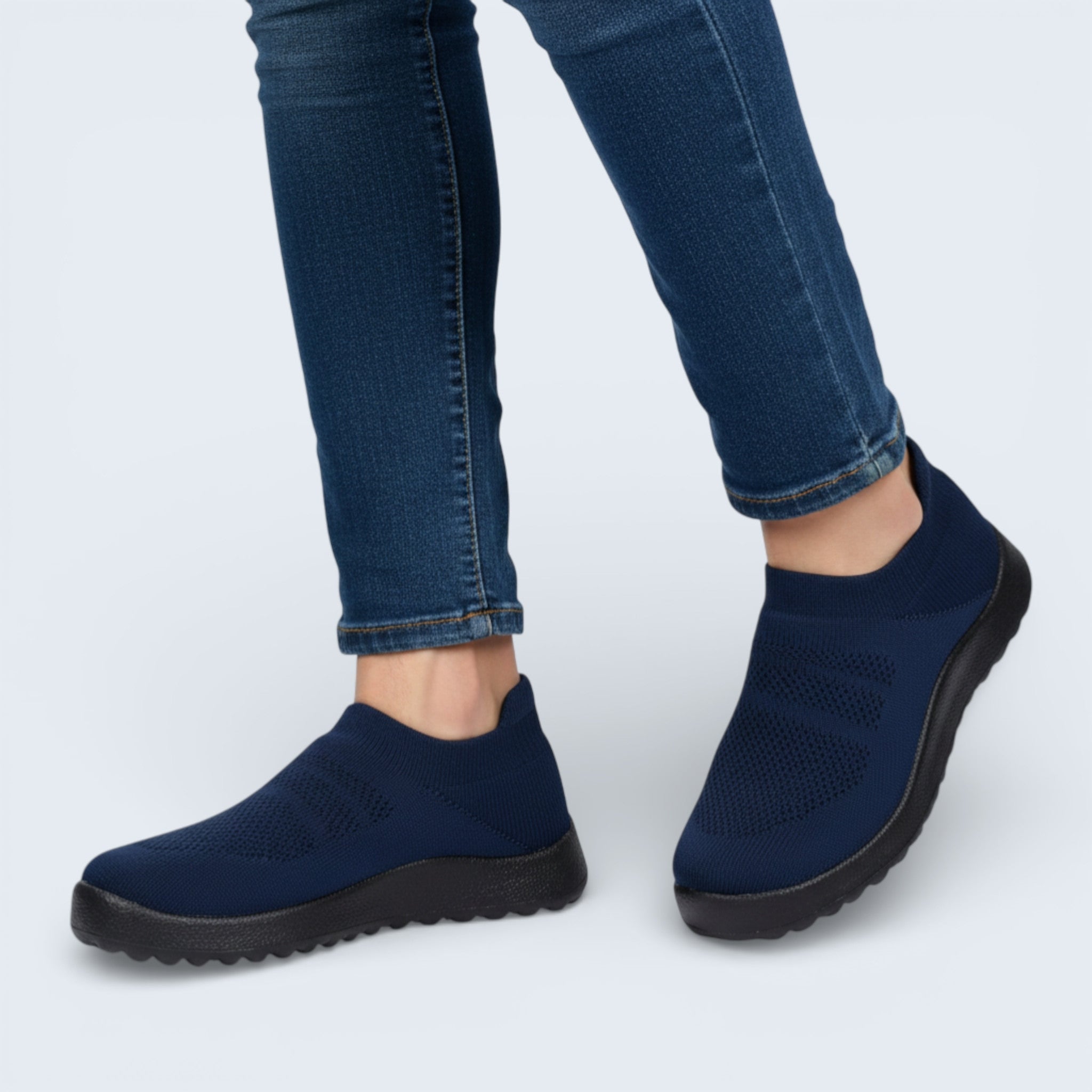 B&B Slip-On Shoes – Lightweight Breathable Cushioned Design for Everyday Comfort