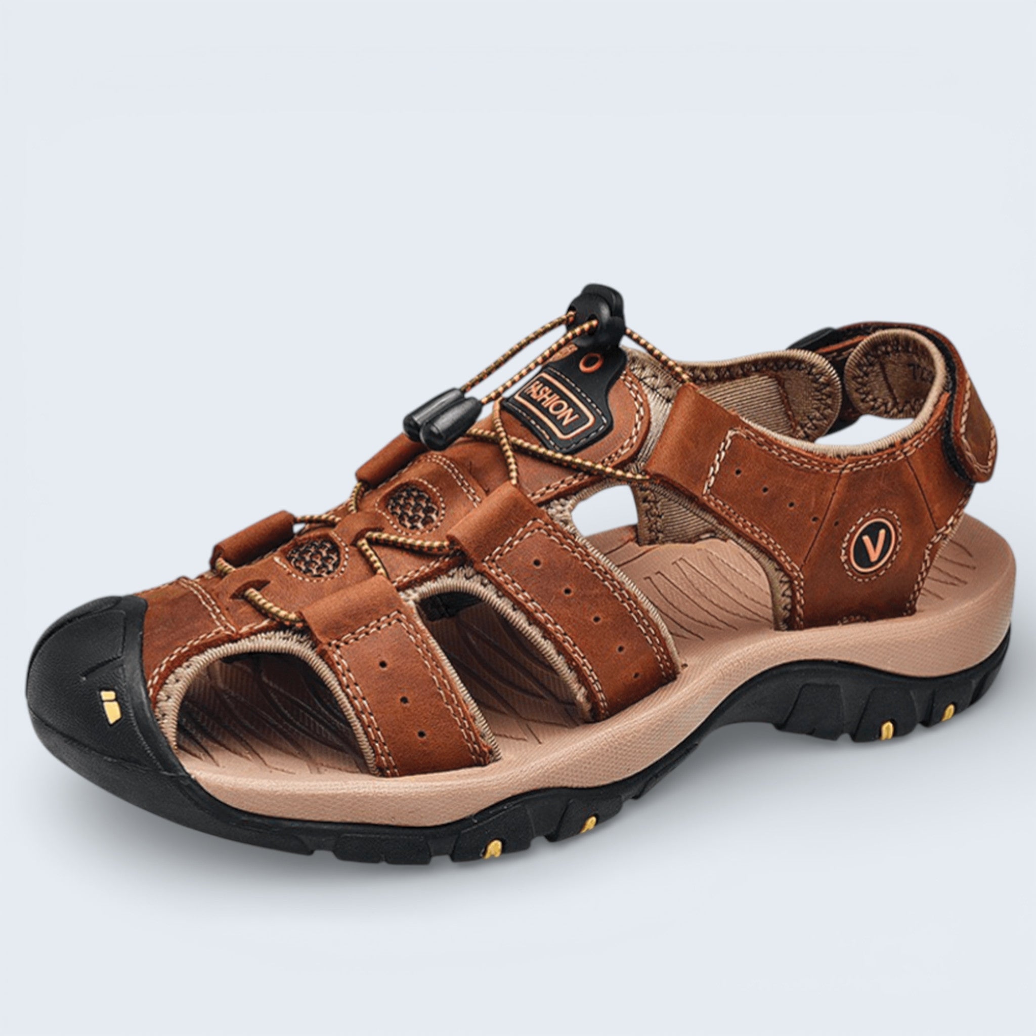 B&B Men Walking Sandals – Breathable and Cushioned Everyday Comfort