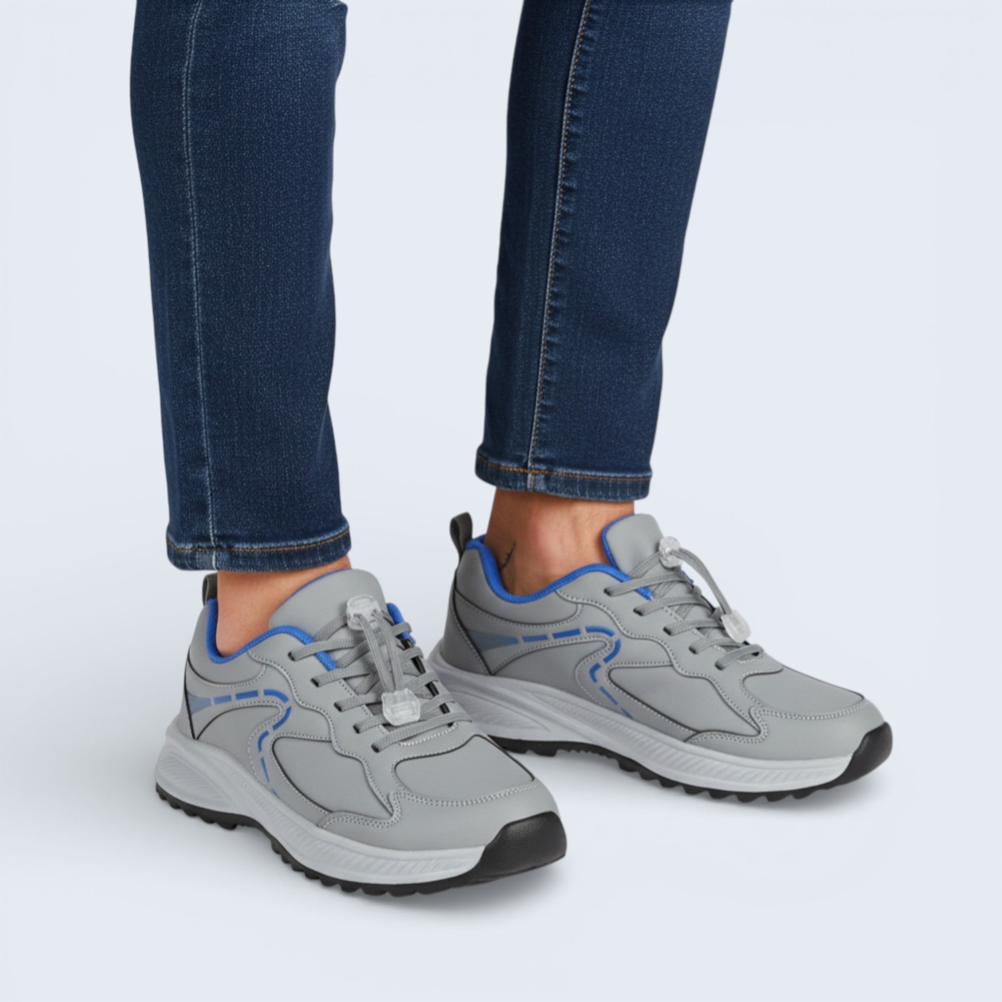 B&B Lightweight Walking Shoes – Cushioned Support & Slip-Resistant Sole