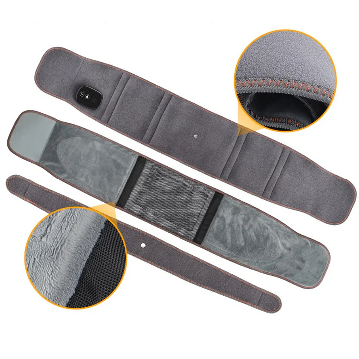 B&B Infrared Heat Back Wrap – Adjustable Lumbar Support Belt for Comfort & Relaxation