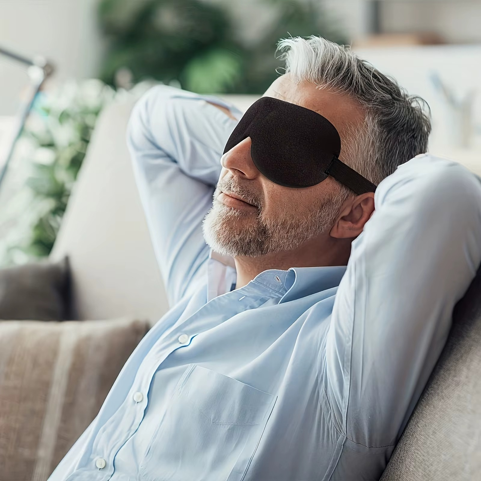 B&B Premium 3D Sleep Mask — Total Darkness for Deeper Rest