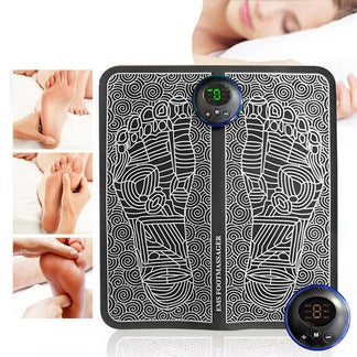 B&B EMS Foot Massager Mat – Electric Muscle Stimulation with Adjustable Intensity