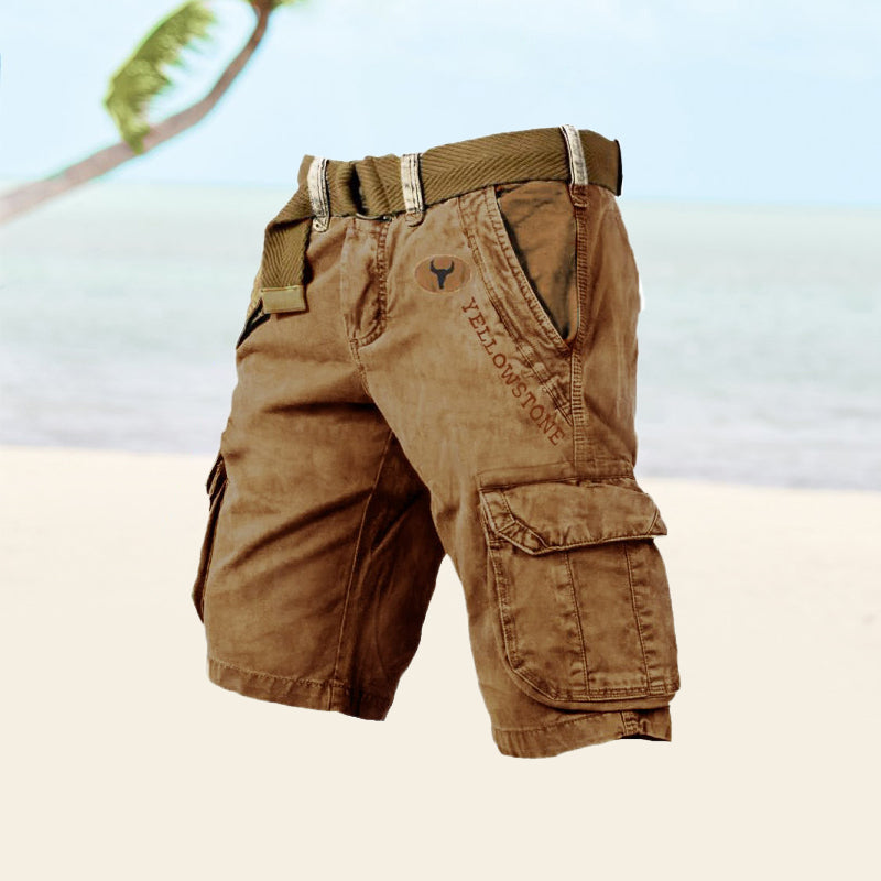 Multifunctional Casual Cargo Shorts for Men - Ultimate Comfort and Versatility