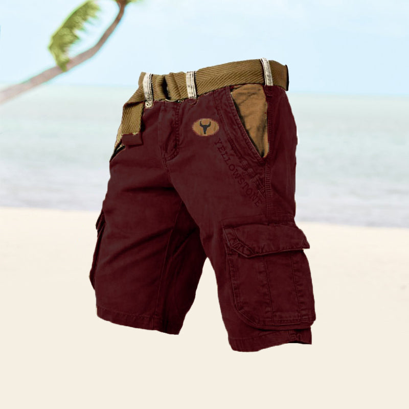 Multifunctional Casual Cargo Shorts for Men - Ultimate Comfort and Versatility