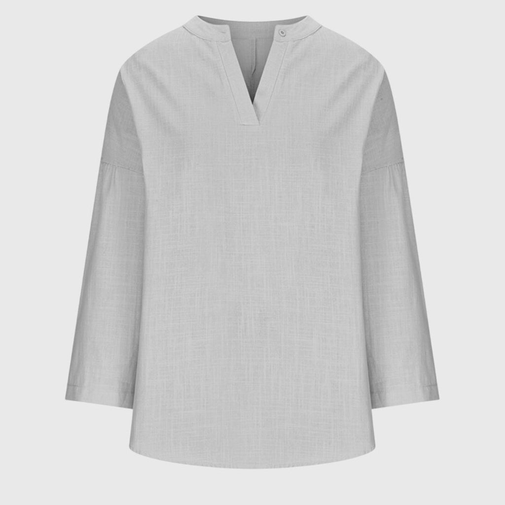 Women's Flowy Beach Shirt Relaxed Elegant Casual Top
