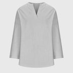 Women's Flowy Beach Shirt Relaxed Elegant Casual Top