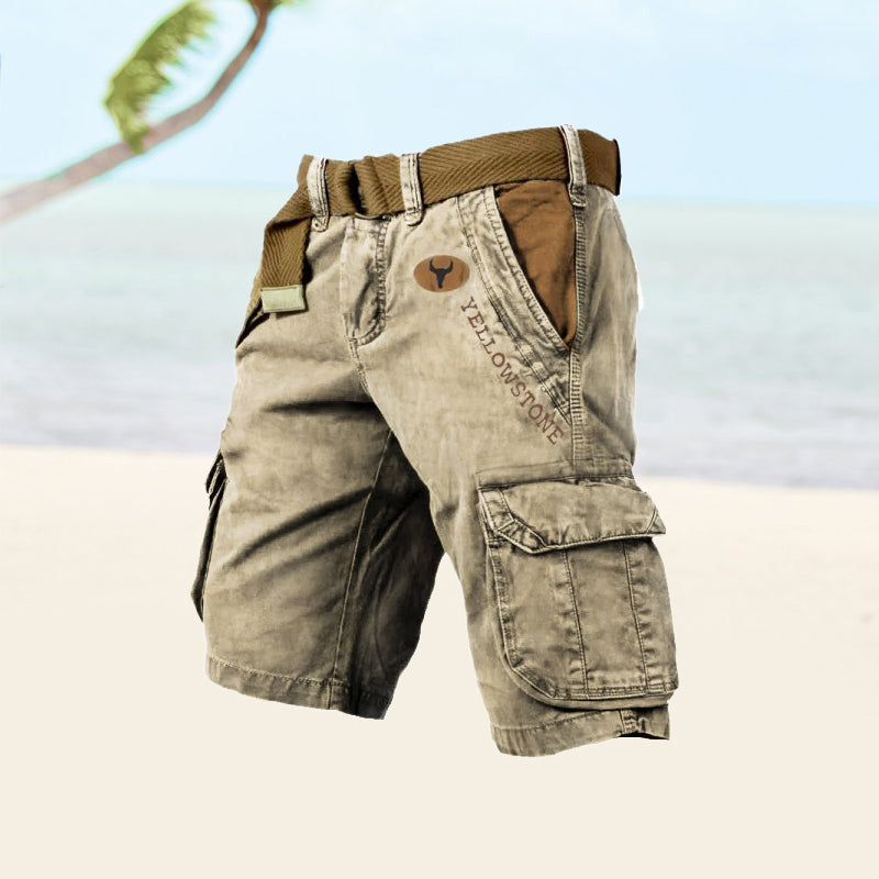 Multifunctional Casual Cargo Shorts for Men - Ultimate Comfort and Versatility