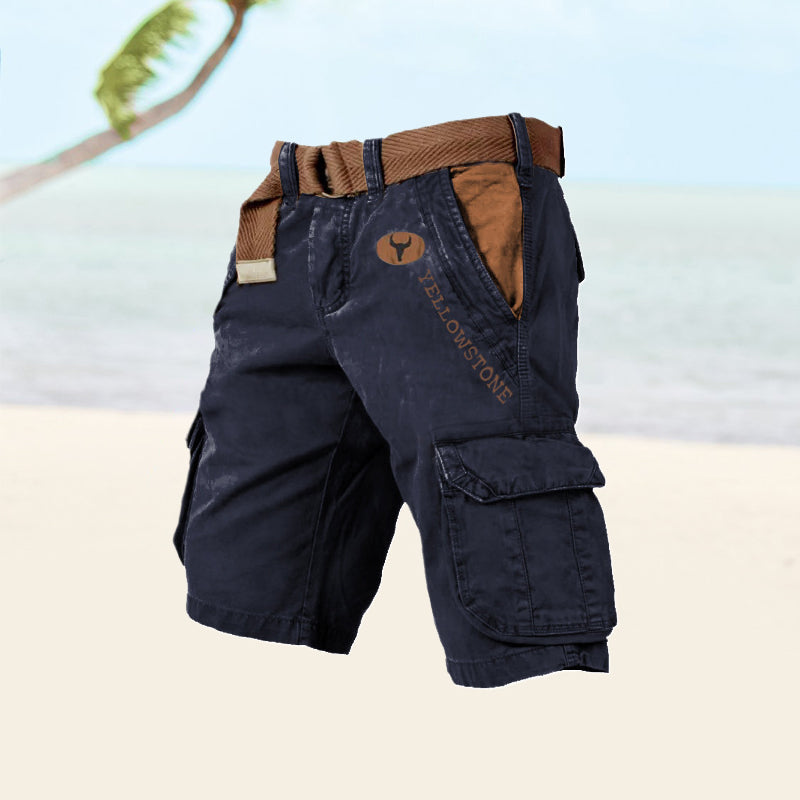Multifunctional Casual Cargo Shorts for Men - Ultimate Comfort and Versatility