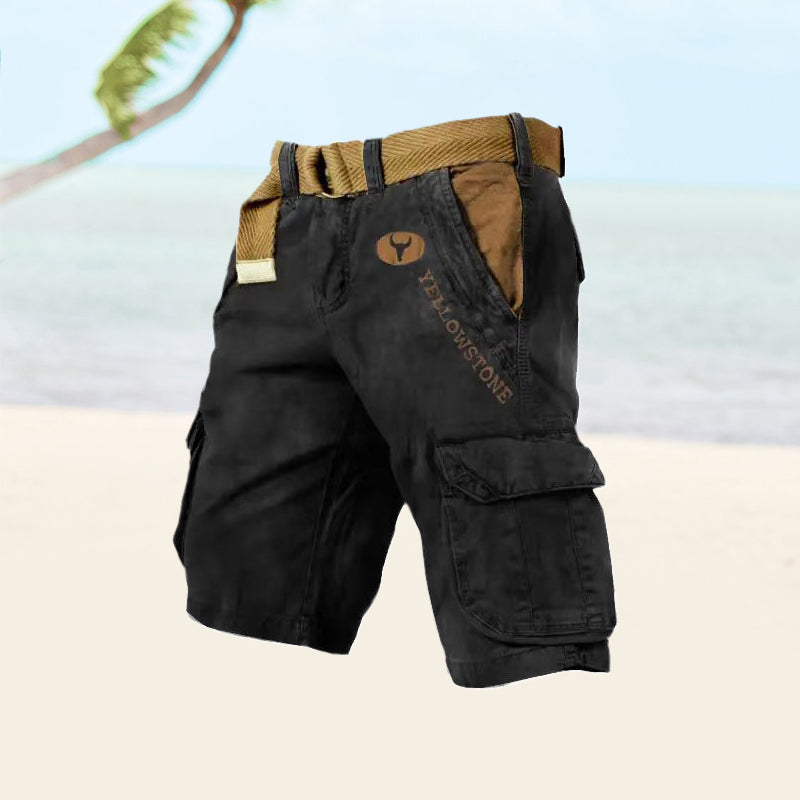 Multifunctional Casual Cargo Shorts for Men - Ultimate Comfort and Versatility