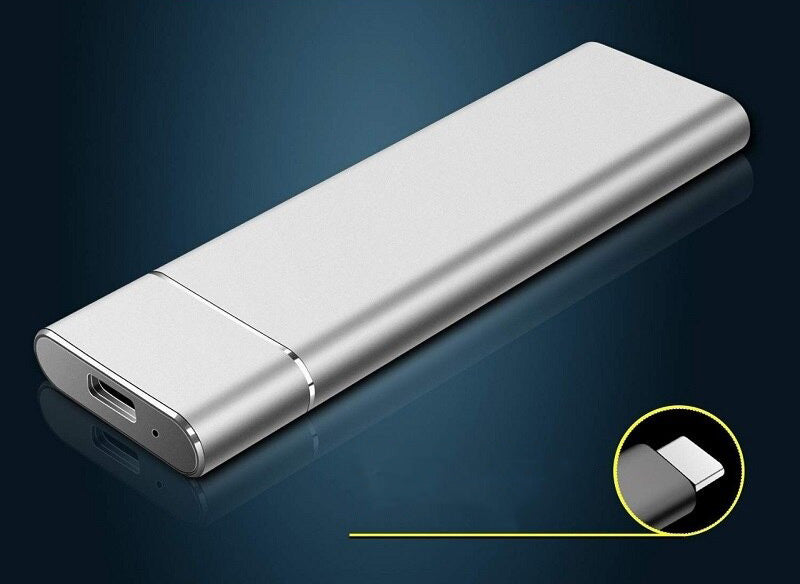 Disque dur externe portable haute vitesse de 8 To compatible USB 3.1
