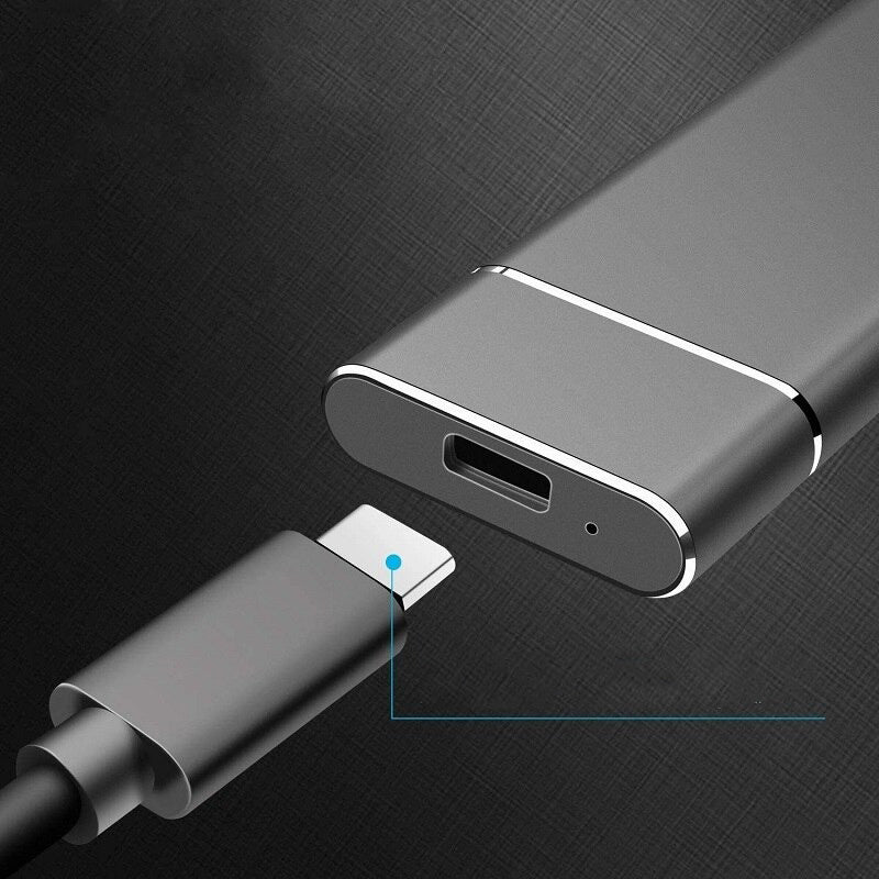 Nagy sebességű, hordozható, 8 TB-os külső merevlemez USB 3.1-kompatibilitással