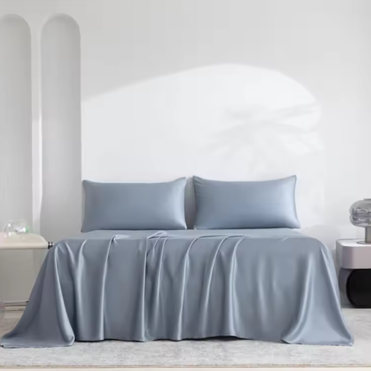 B&B Cooling Bed Sheet Set — Breathable & Soft for a Cooler Night's Sleep