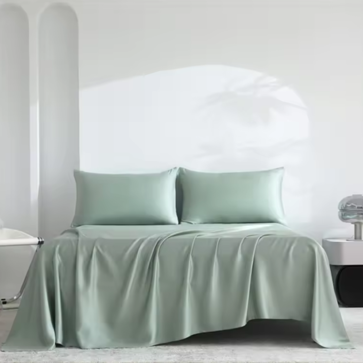 B&B Cooling Bed Sheet Set — Breathable & Soft for a Cooler Night's Sleep