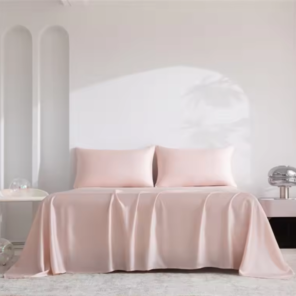 B&B Cooling Bed Sheet Set — Breathable & Soft for a Cooler Night's Sleep
