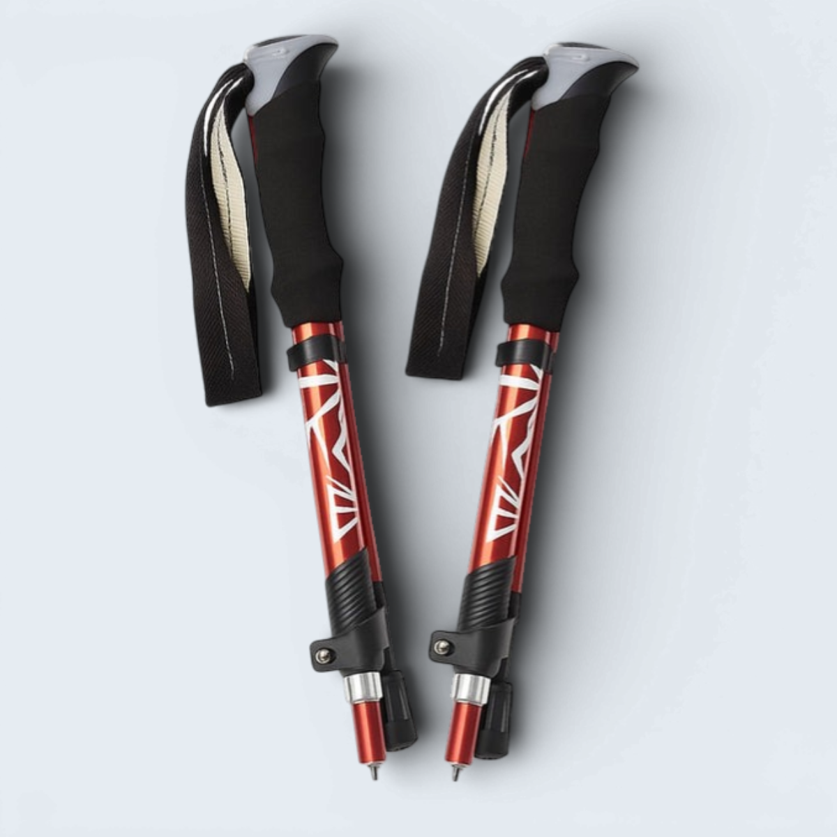 B&B Adjustable Folding Walking Poles | Nordic walking sticks