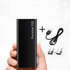 Portable External SSD 4 TB USB-C Drive Compact Storage Device