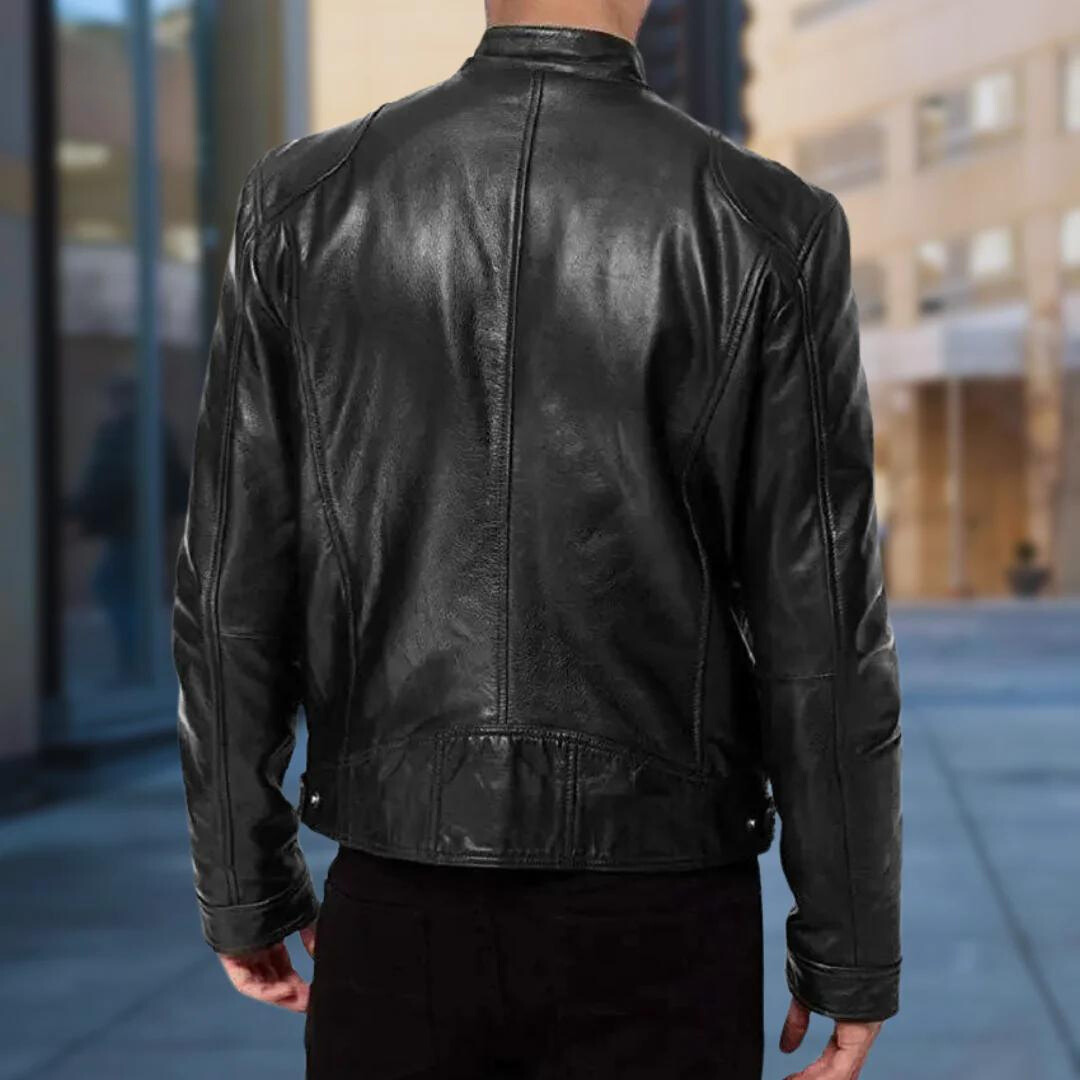 Blouson élégant et durable en cuir pour un confort moderne et un style intemporel