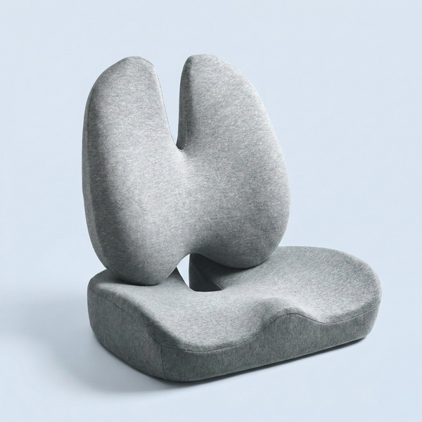 B&B Coccyx & Lumbar Support Cushion Set | Orthopaedic Office Chair Cushions