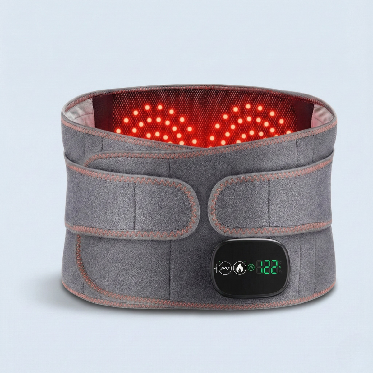 B&B Infrared Heat Back Wrap – Adjustable Lumbar Support Belt for Comfort & Relaxation