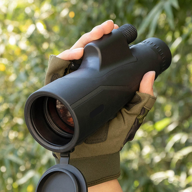 Télescope monoculaire compact et léger 500X Pro haute résolution, avec traitement multicouche FMC, design étanche et antibuée, optimisé pour la vision nocturne, pour l’astronomie et les activités en plein air