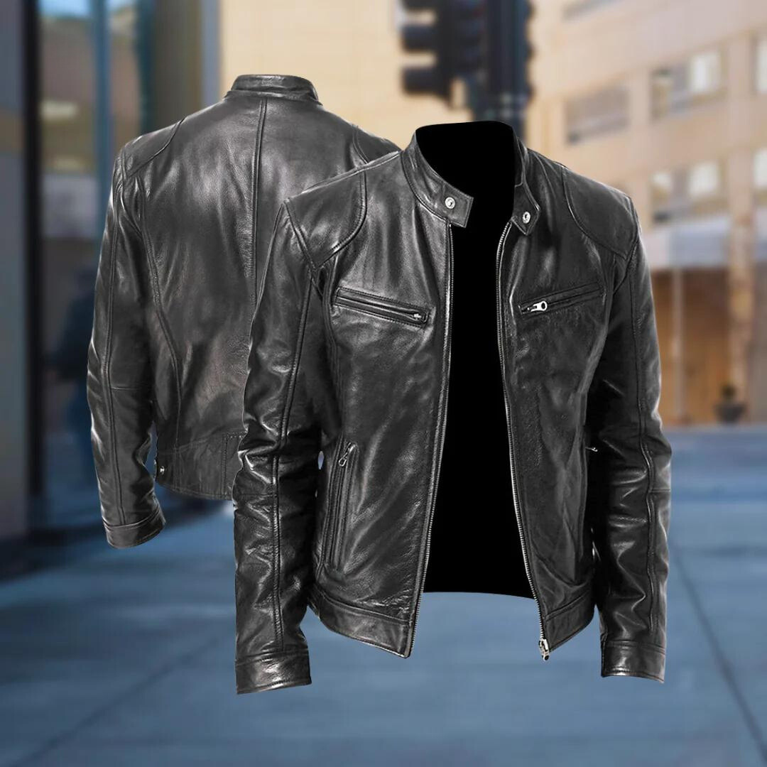 Blouson élégant et durable en cuir pour un confort moderne et un style intemporel