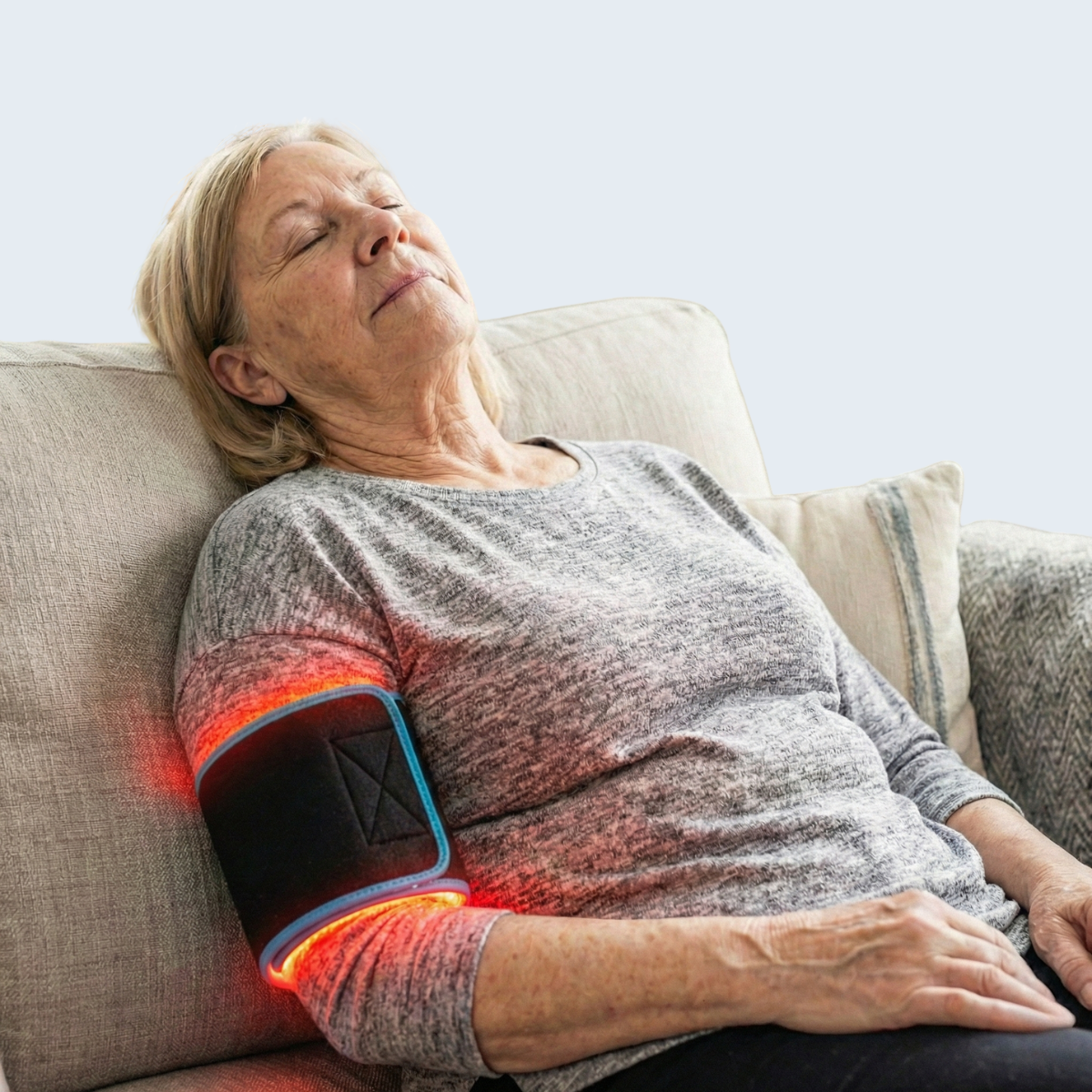 B&B LED Light Therapy Belt – Red & Near-Infrared Waist Wrap for Home Wellness