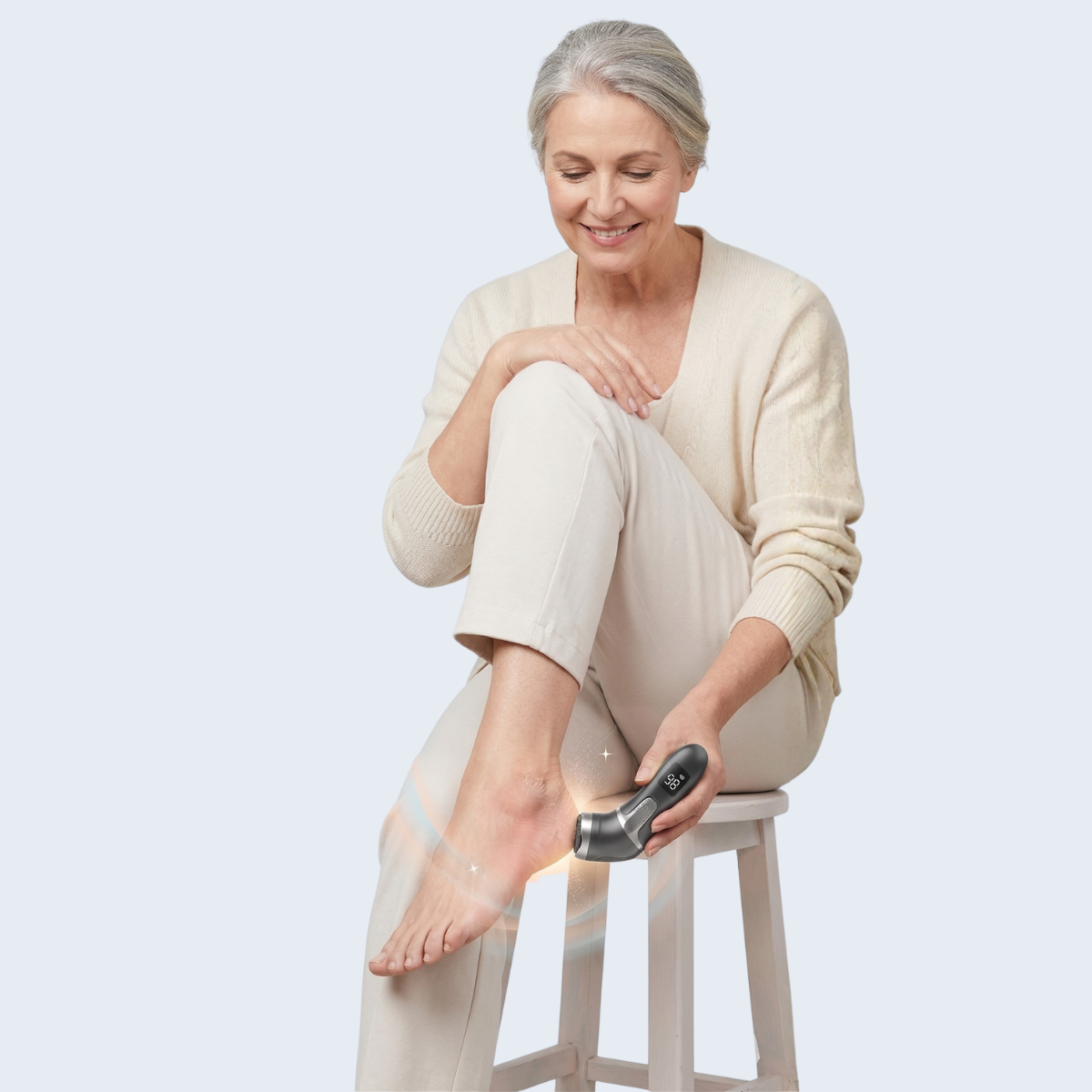 B&B Electric Foot File Callus Remover — Smooth, Comfortable Feet at Home