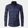 Slim Fit Stretch Shirt for Men - Versatile and Stylish for Any Occasion