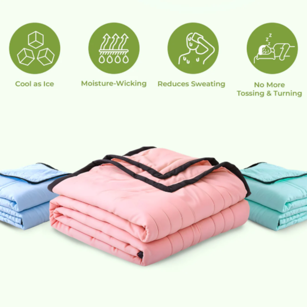 B&B Cooling Blanket | Breathable Sleep Blanket for Hot Sleepers