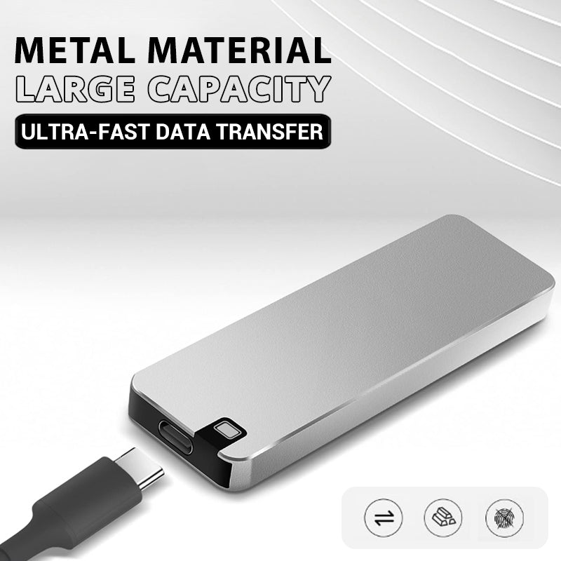 Disque dur SSD externe portable pour un stockage fiable et des transferts rapides