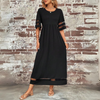 Women's Maxi Dress with Tummy Coverage Elegant Fit