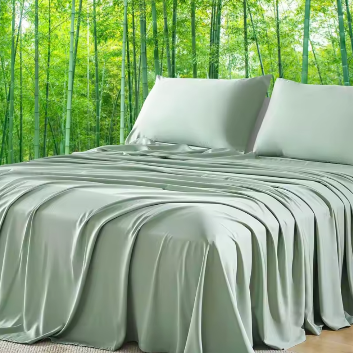 B&B Cooling Bed Sheet Set — Breathable & Soft for a Cooler Night's Sleep