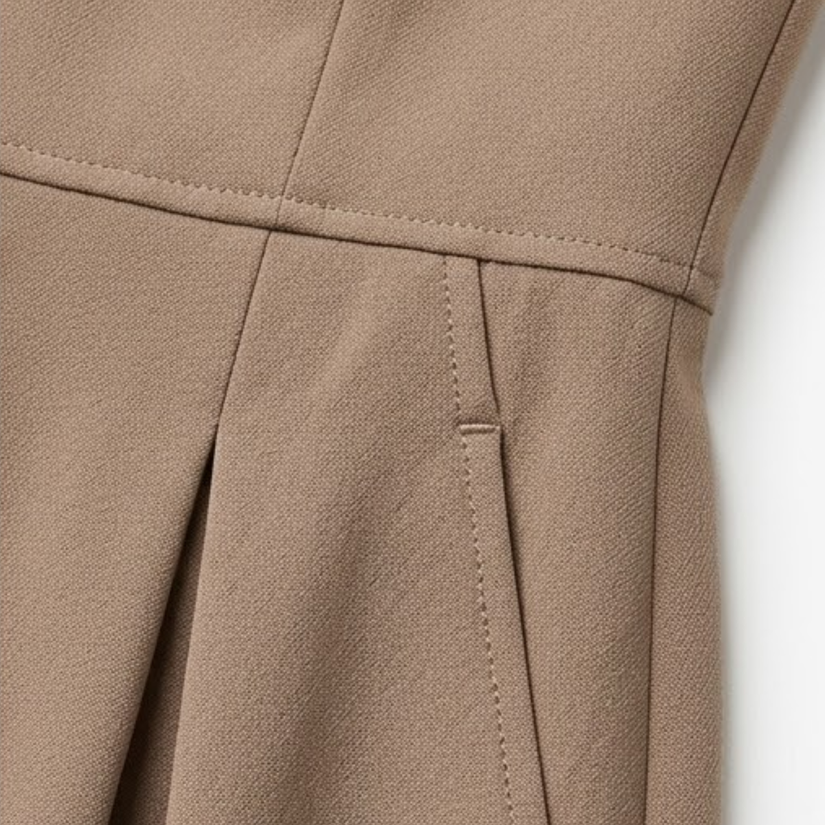 Combinaison bustier à jambes larges avec poches pour femme