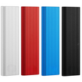 Portable SSD Storage Drive with Ribbed Compact Design
