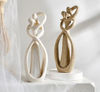 Timeless Embrace Abstract Figurine Elegant Love Gift for Cherished Moments