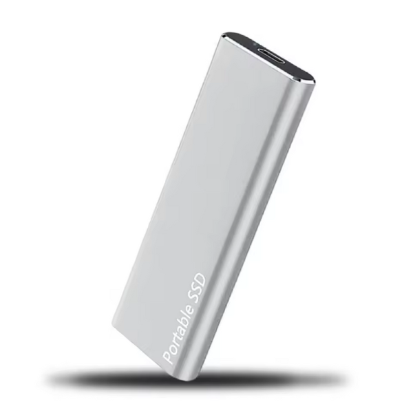 Portable 4 TB External SSD with USB-C Connection Compact Data Storage Device